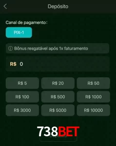 deposits 738BET